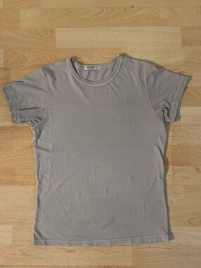 Buck Mason Pima Slim Crew (Concrete Venice Wash)